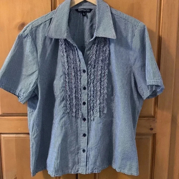 Conrad C navy gingham 16 - Picture 3 of 13